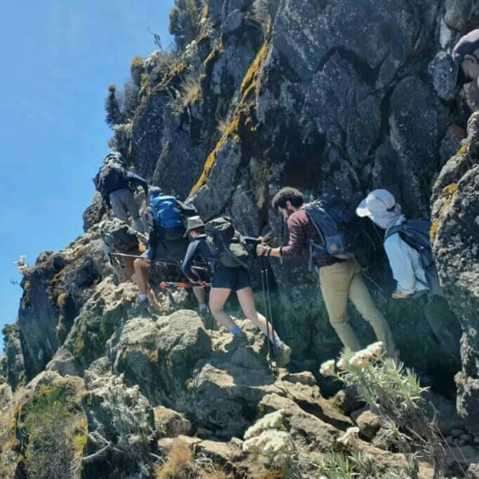 9-day Lemosho Route climbing